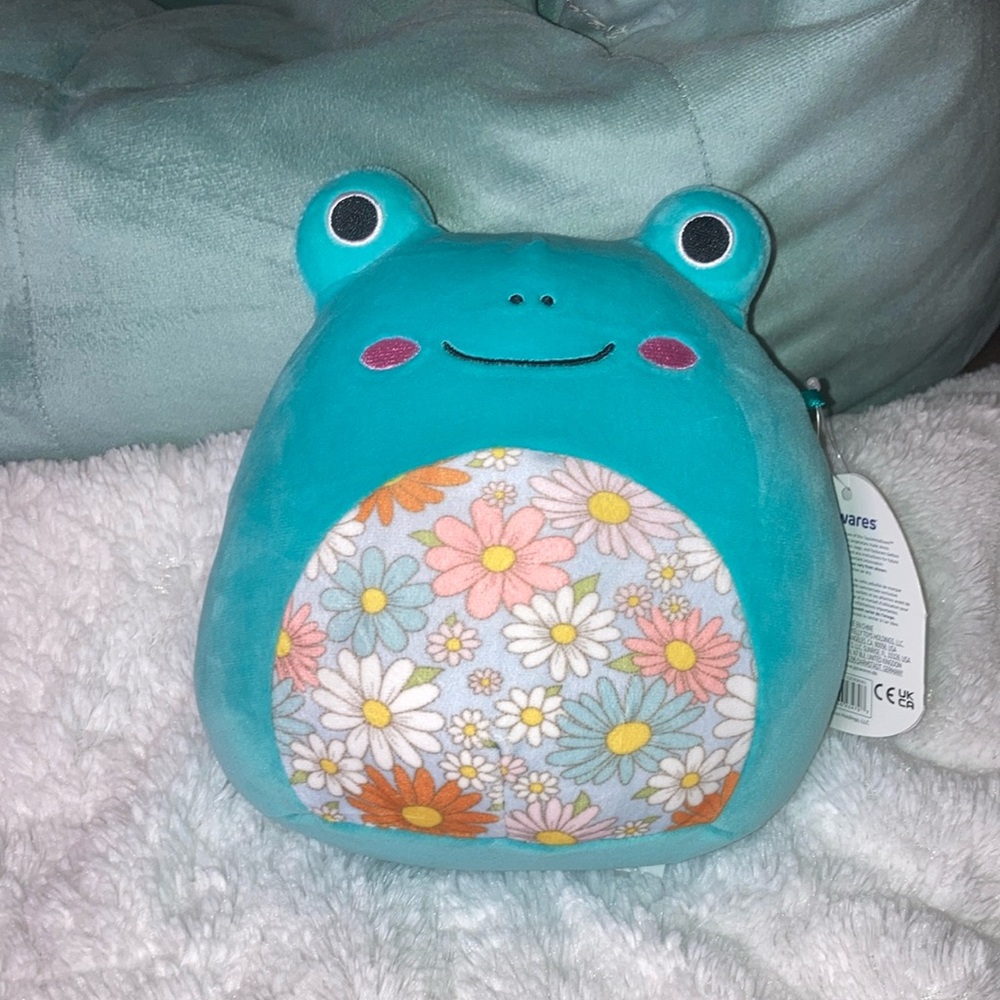 NWT Robert the Frog 8” Squishmallow